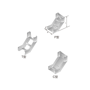 LQJ-05AT、P、C型鋁合金垂直下彎通
